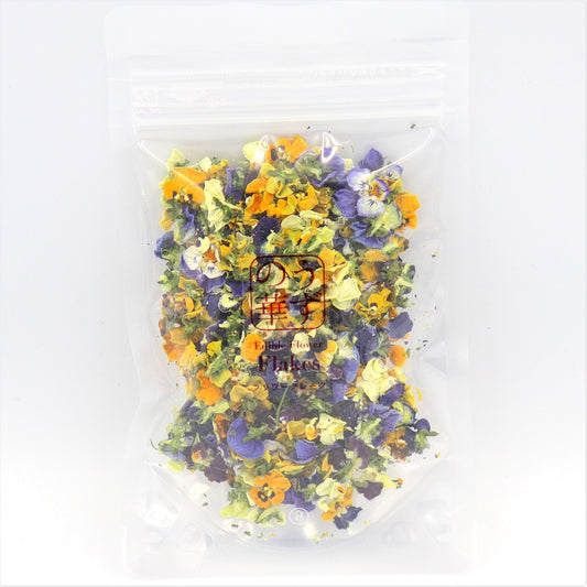 【送料無料】うずの華 食べるおしばな フラワーフレーク ビオラ・2g