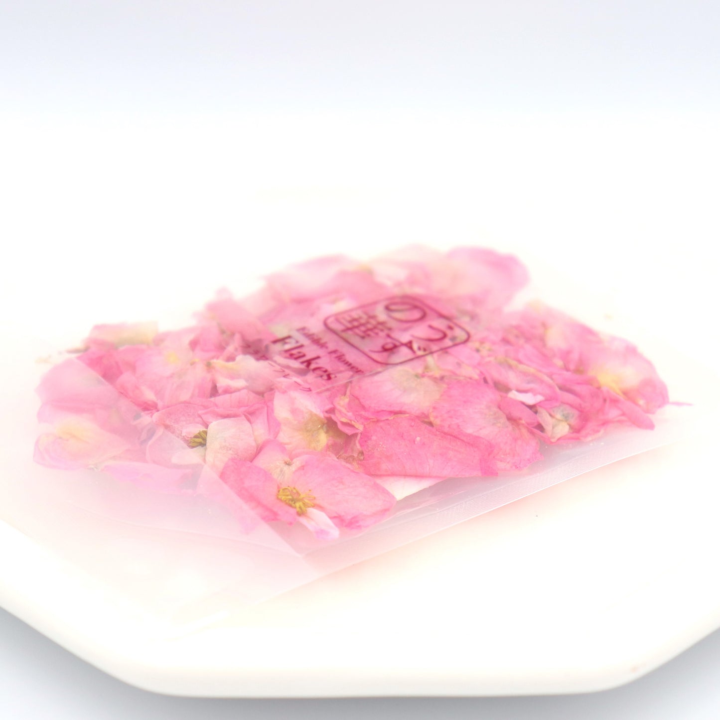 【送料無料】うずの華 食べるおしばな フラワーフレーク ベゴニア・1g