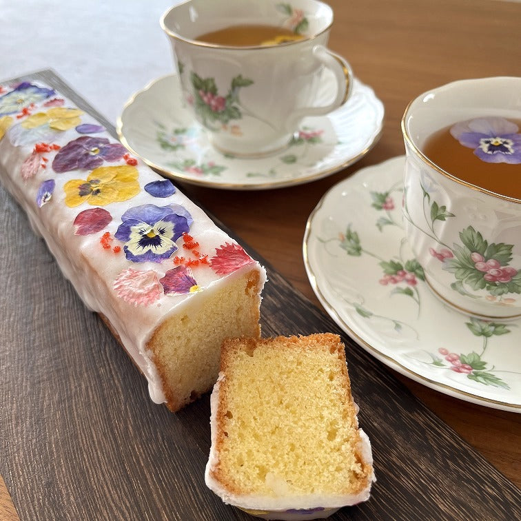【送料無料】お花のパウンドケーキ